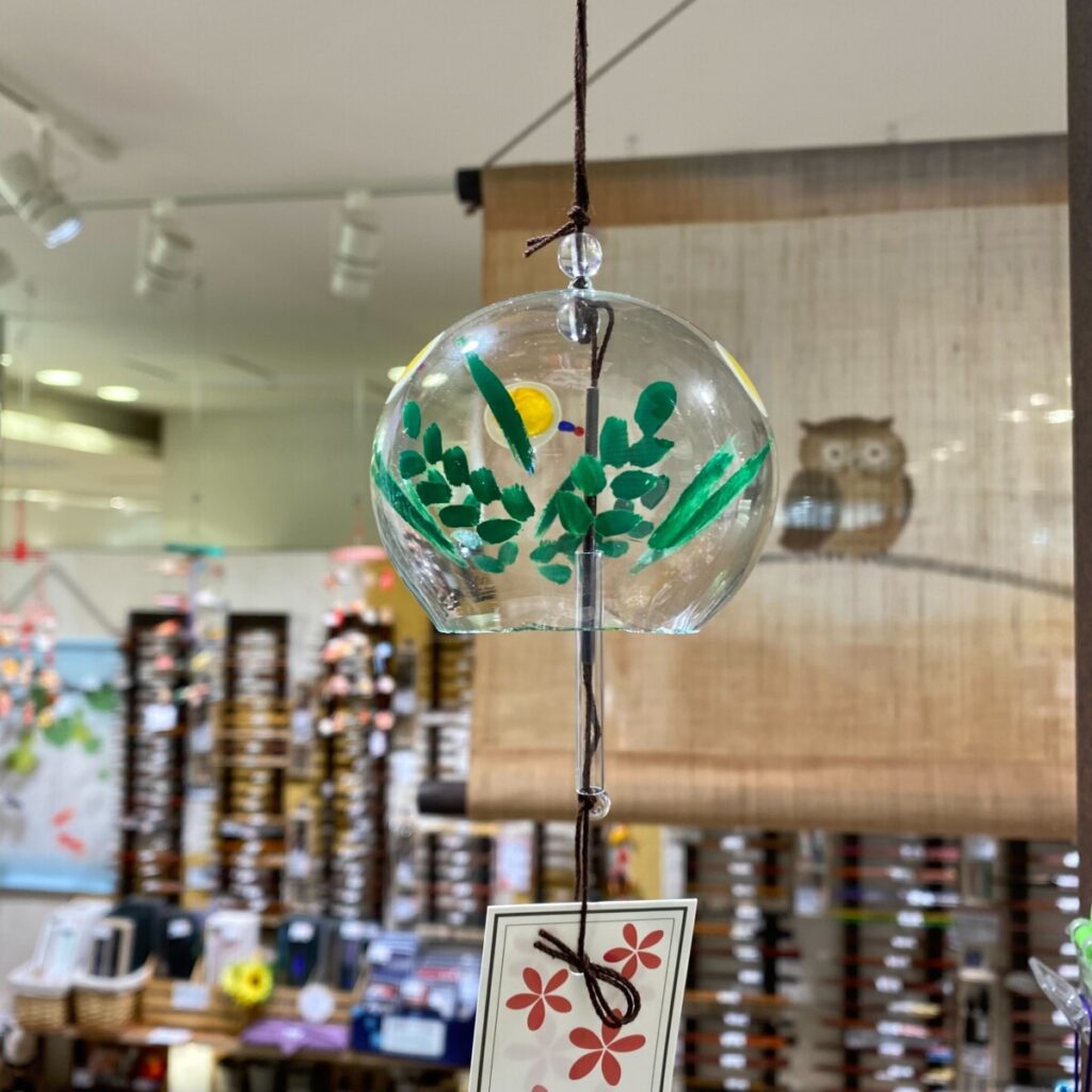 風が待ち遠しい手書き風鈴(銀座夏野アトレ吉祥寺店)