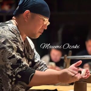 銀座夏野のお箸導入事例：Sushi Bar Maumi