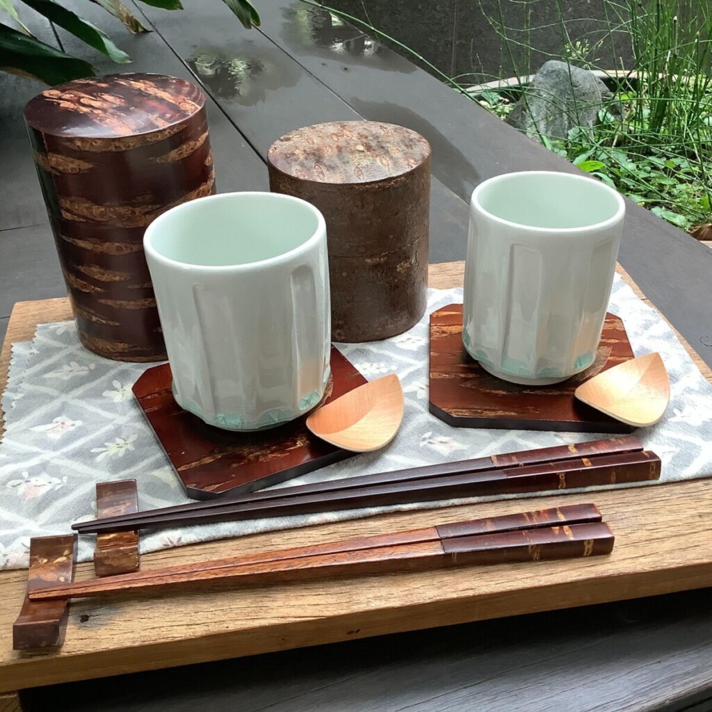 “秋を感じる” 角館の樺細工をご紹介します♪(銀座夏野青山店)
