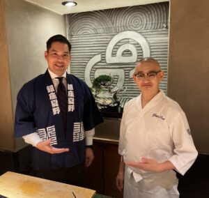 銀座夏野のお箸導入事例：Ginza Beni