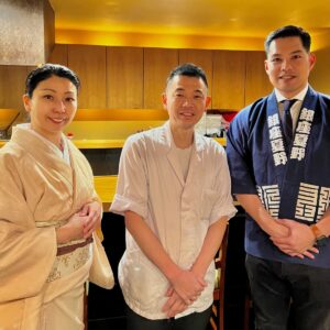 銀座夏野お箸置導入事例：和の旬 輝咲