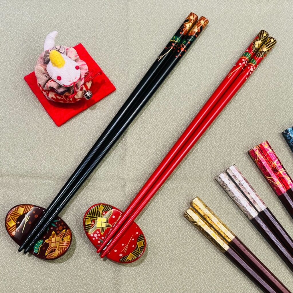 新年に向けてお箸の紹介 （銀座夏野吉祥寺店）