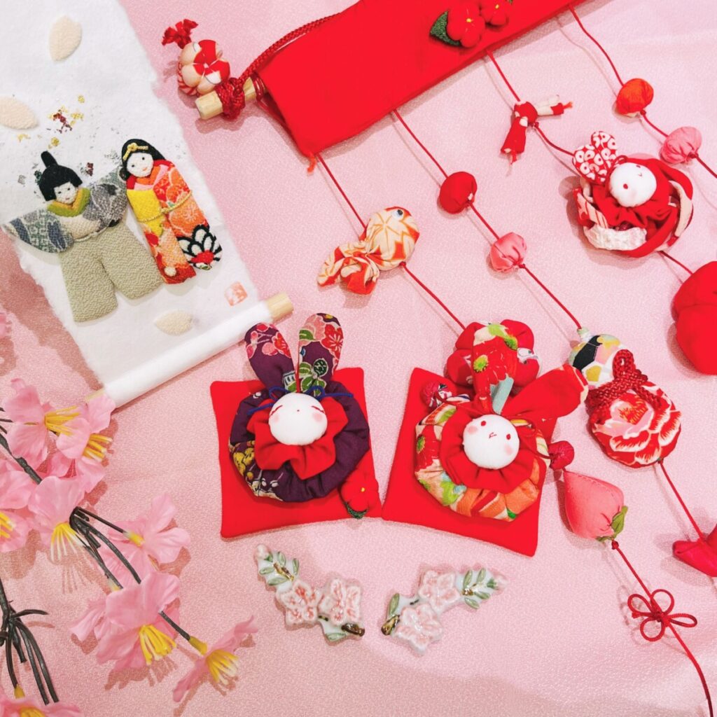 ひな祭りを彩る（銀座夏野吉祥寺店）