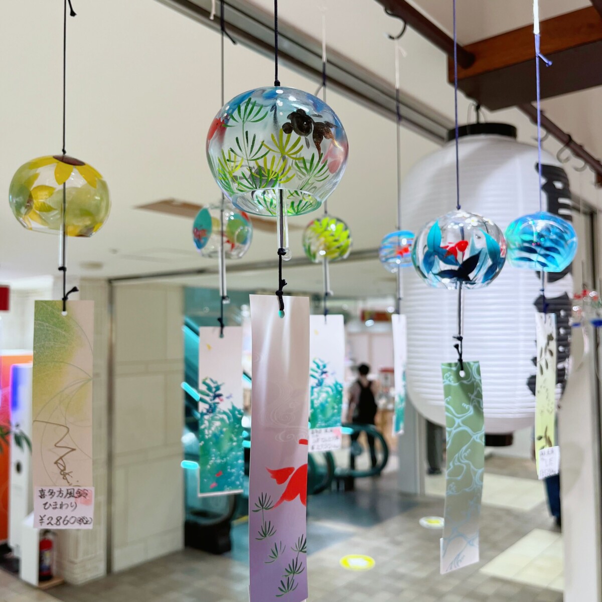 🎐ガラス風鈴入荷のお知らせ （銀座夏野吉祥寺店）｜日本最大級の箸の