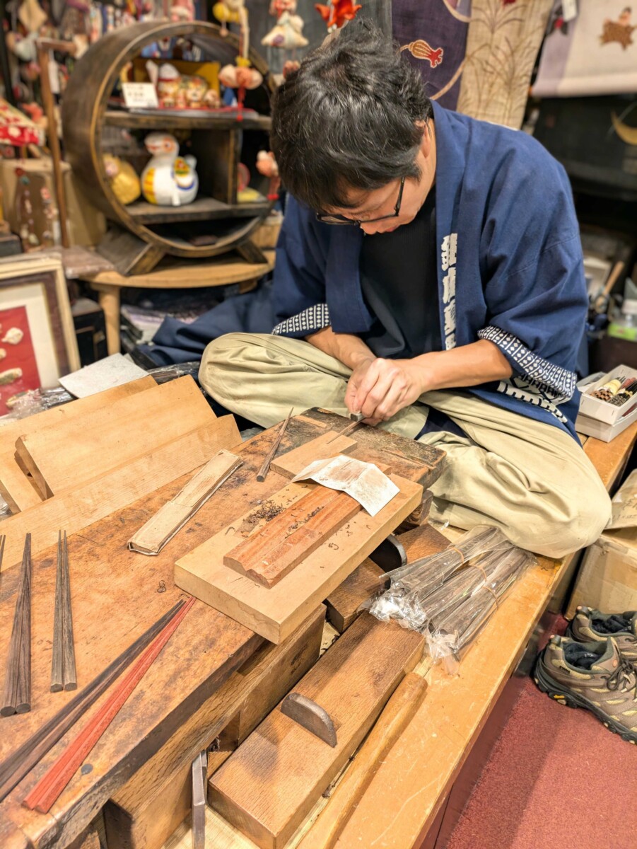 特注・オーダー】塩川木工所 実演販売開催中！（銀座夏野 本店／当日受付）｜日本最大級の箸の通販サイトなら銀座夏野