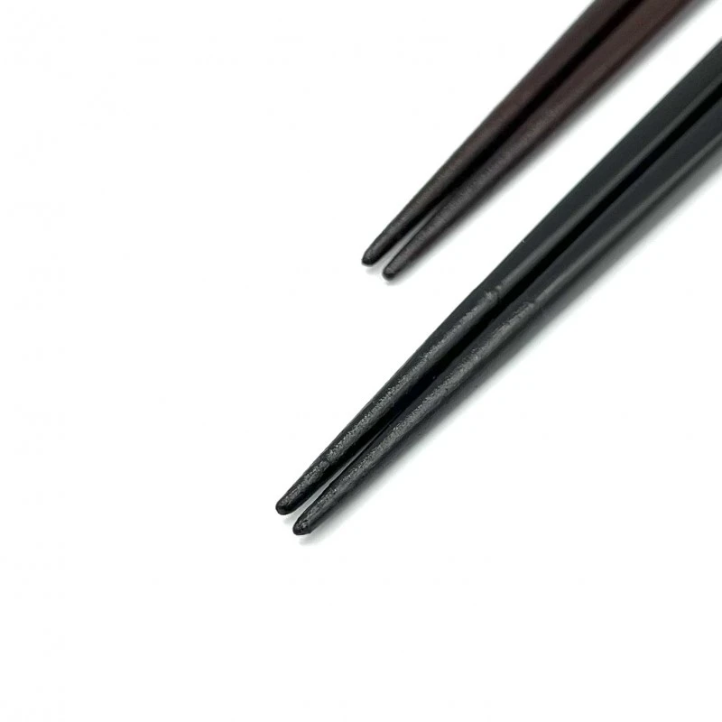 【送料無料】香川漆器 象谷彫・紅象谷 夫婦箸セット【桐箱入】 1枚目