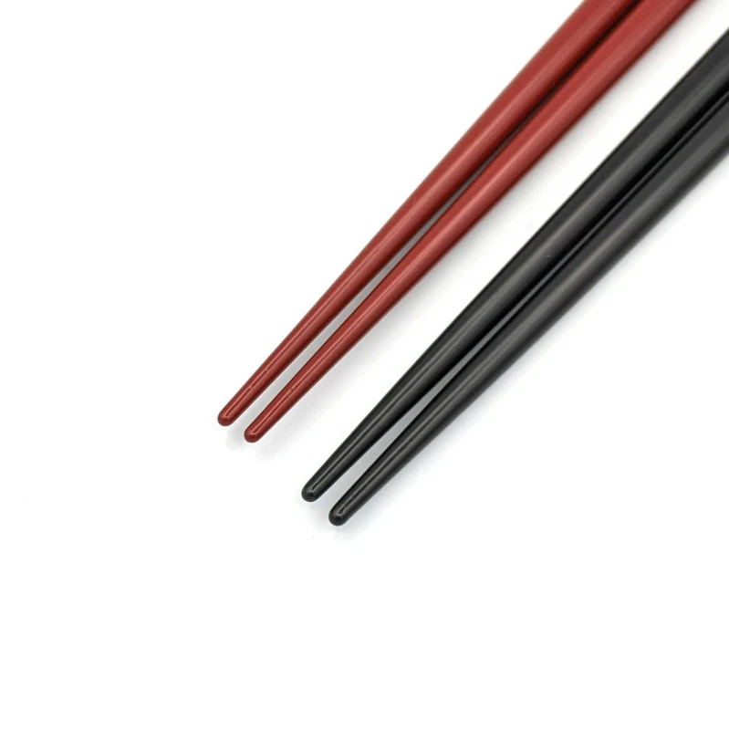 【送料無料】琉球漆器箸　鉄線　夫婦箸セット【桐箱入】 1枚目