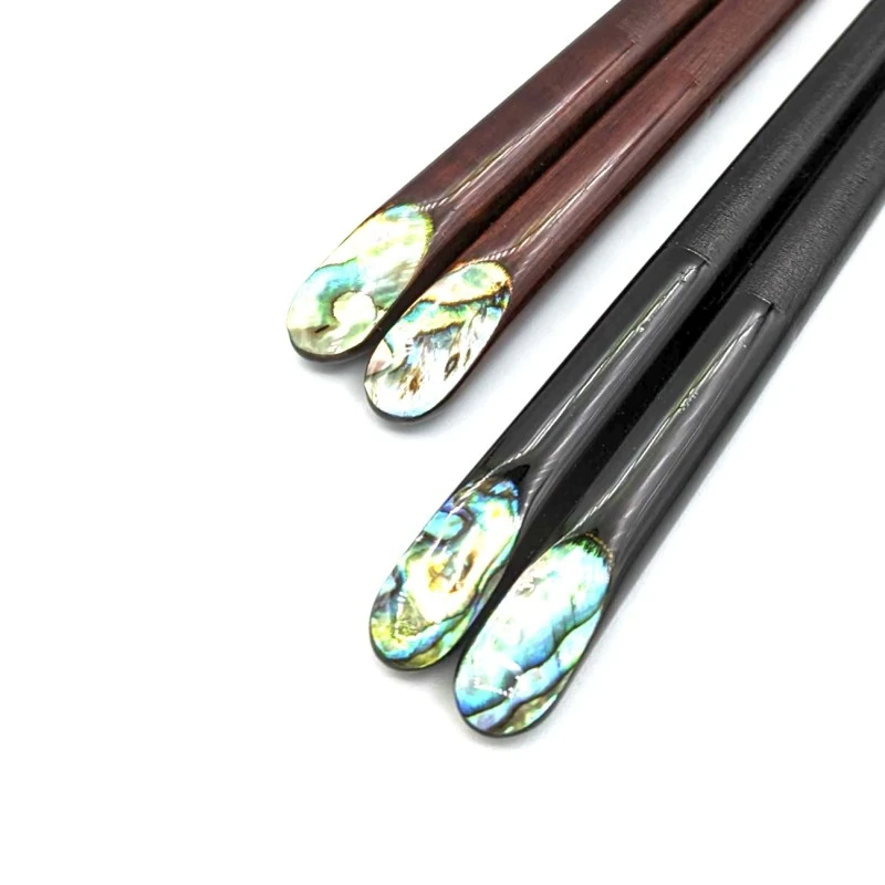【送料無料】若狭塗箸　夢見月　夫婦箸セット【桐箱入】 2枚目