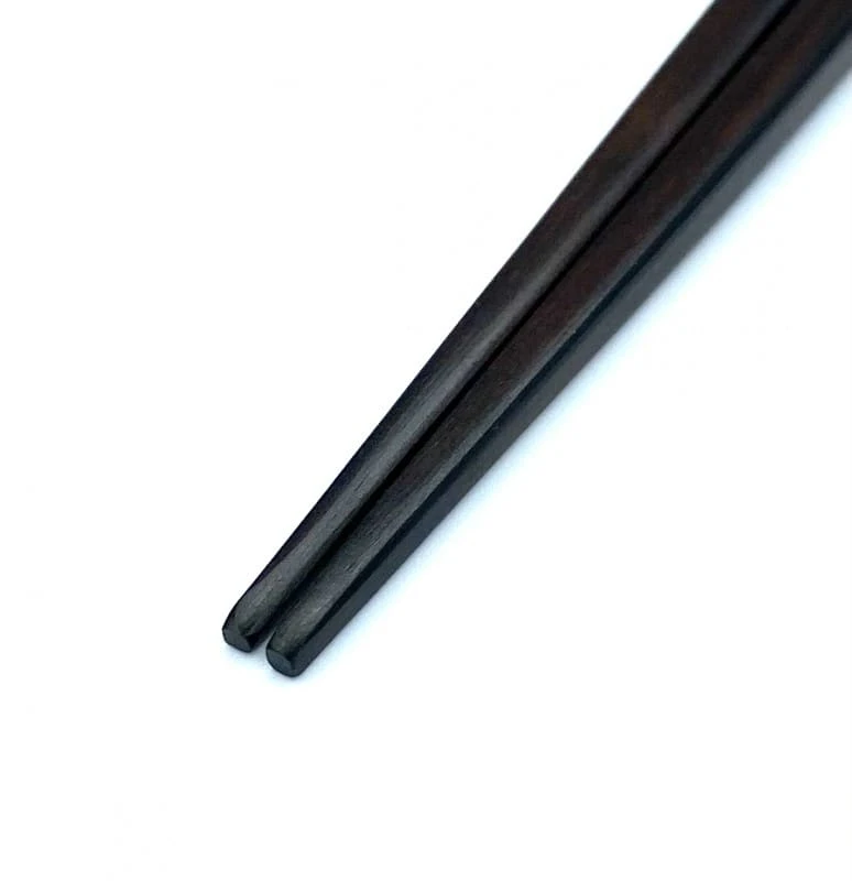 京都銘木箸　携帯箸　栃・黒檀　（大） 1枚目