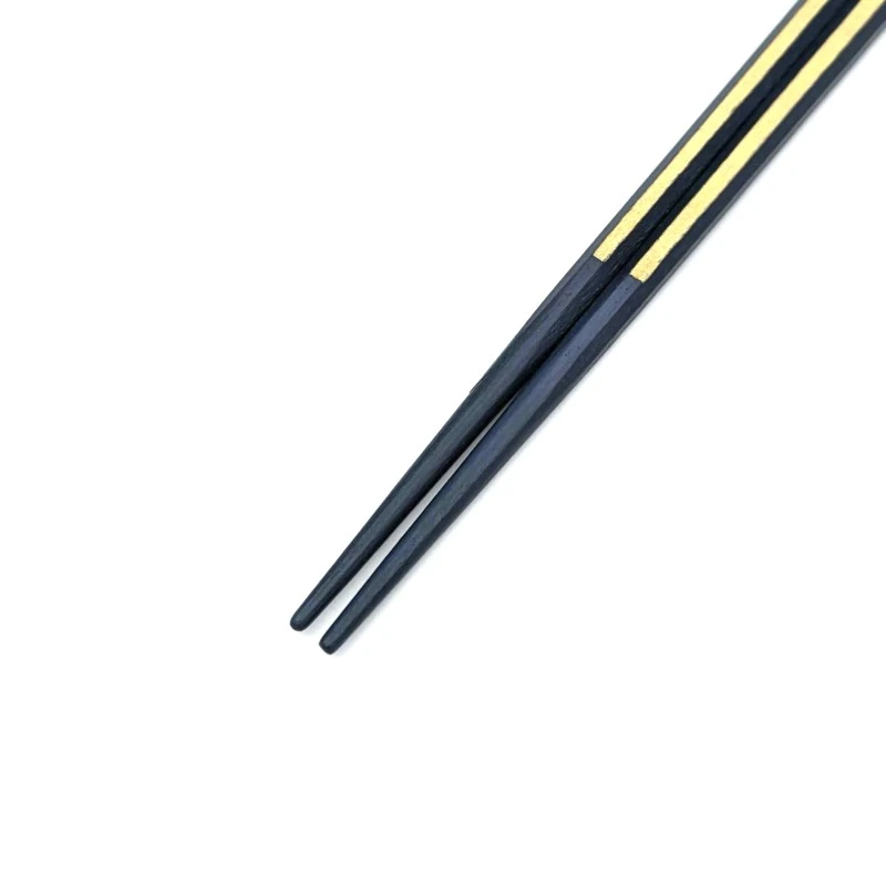 越前漆器　八角銀線　紺色 1枚目