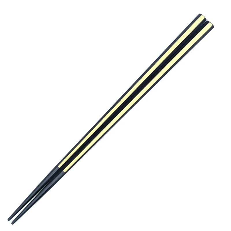 越前漆器　八角銀線　紺色 3枚目