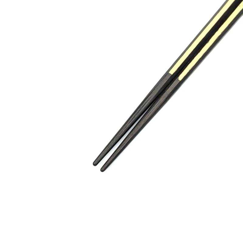 越前漆器　八角銀線　黒色 1枚目