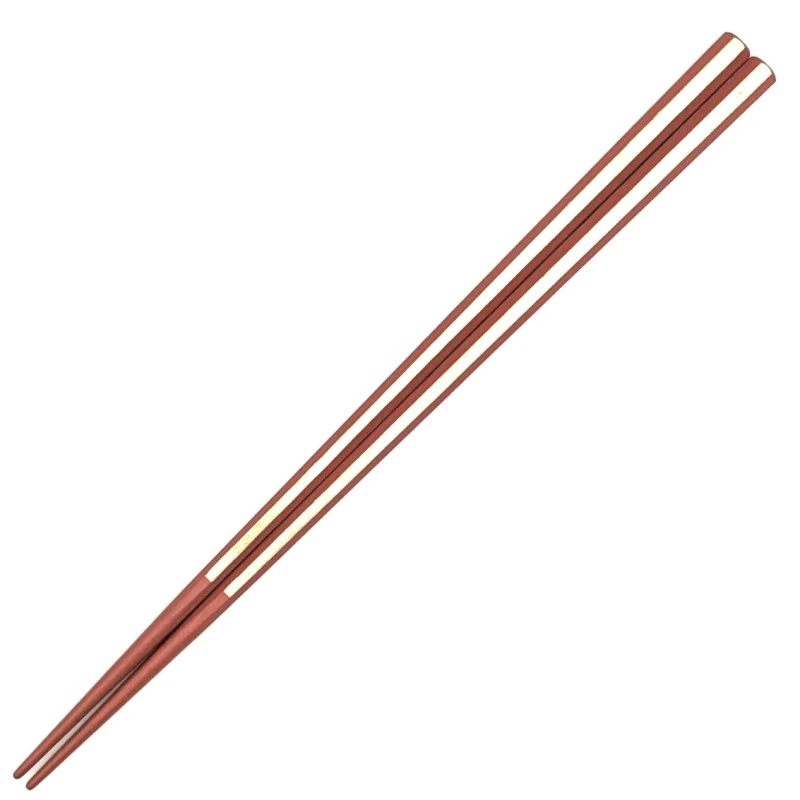 越前漆器　八角銀線　桃色 3枚目