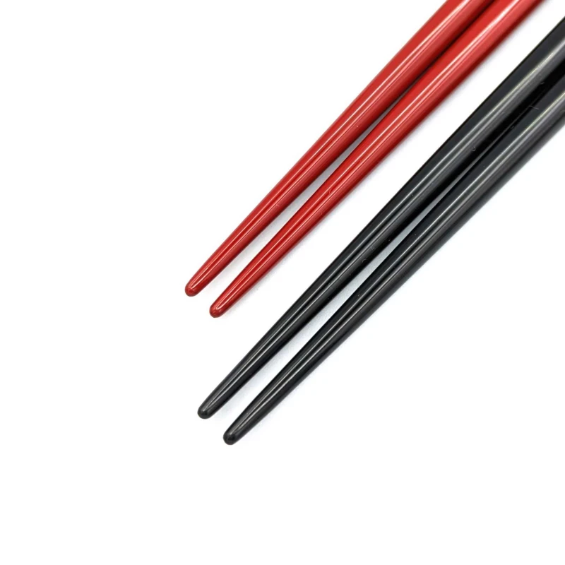 【送料無料】越前漆器　矢じり　夫婦箸セット【桐箱入】 1枚目
