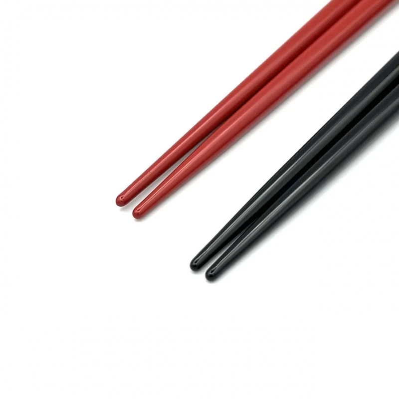 【送料無料】輪島塗　蒔絵箸　南天　夫婦箸セット【桐箱入】 1枚目