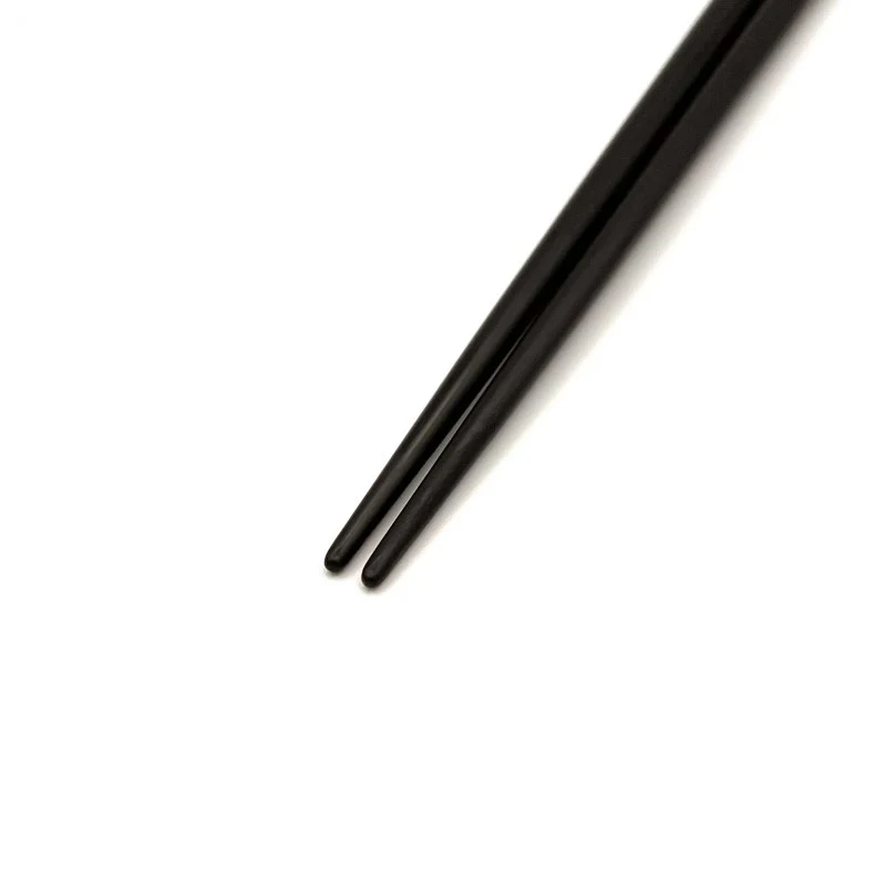 村上木彫堆朱箸　結び　堆黒（大） 1枚目