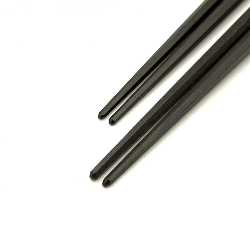 【送料無料】京西陣模様箔　七角銀河　夫婦箸セット【桐箱入】 1枚目