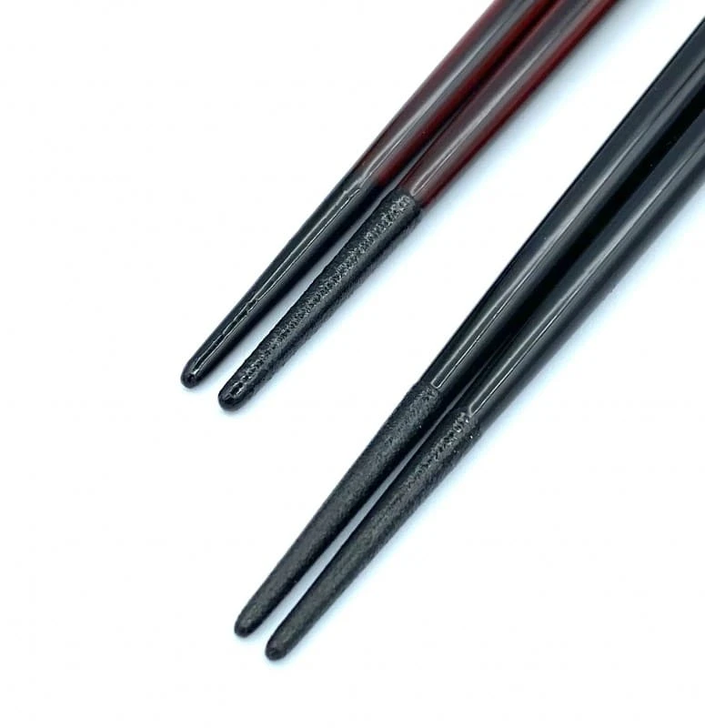 【送料無料】京漆器　翠玉虫本漆螺鈿 夫婦箸セット【桐箱入】 1枚目