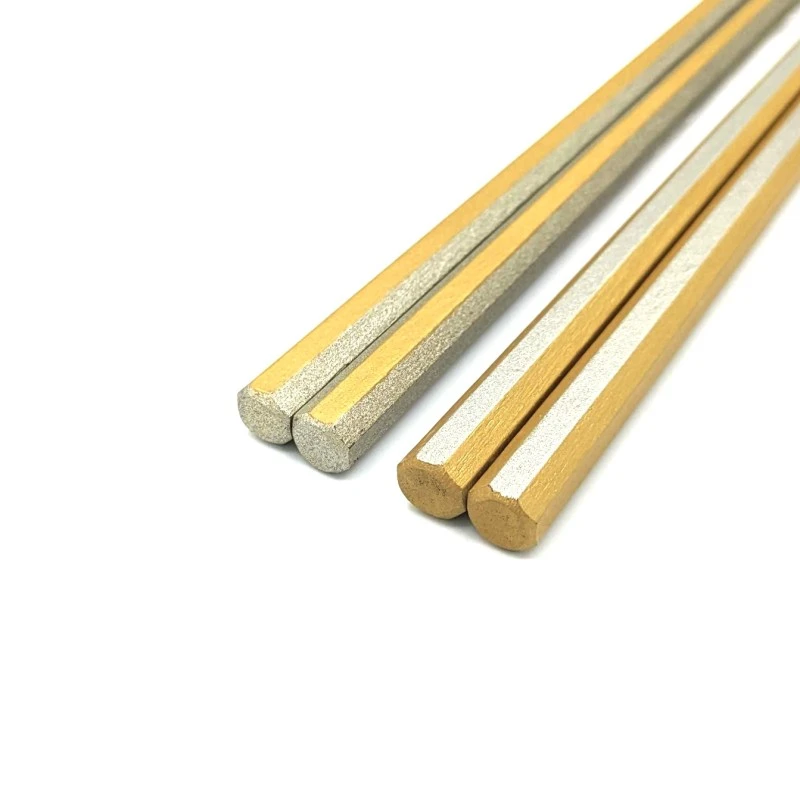【送料無料】越前漆器　八角寿ぎ箸 夫婦箸セット【桐箱入】 2枚目