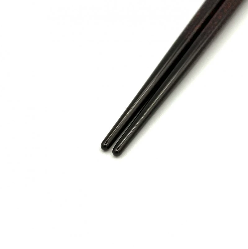 津軽塗箸　七々子塗　桜蒔絵(大) 1枚目