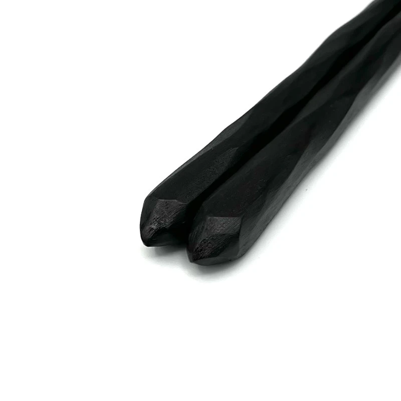 つかいごこち箸　縞黒檀　一半 2枚目
