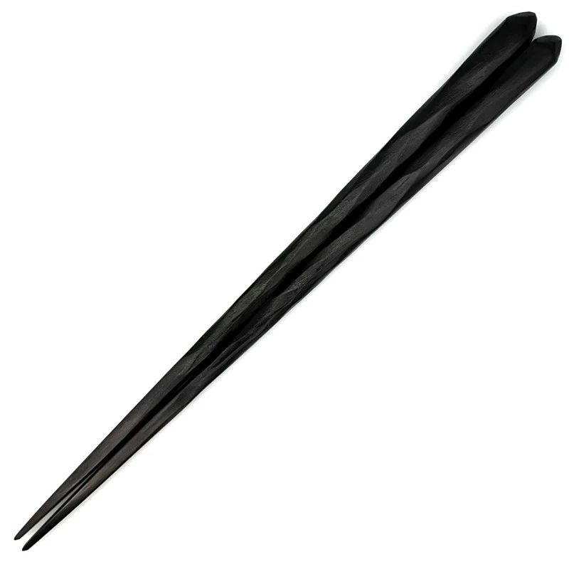 つかいごこち箸　縞黒檀　一半 3枚目