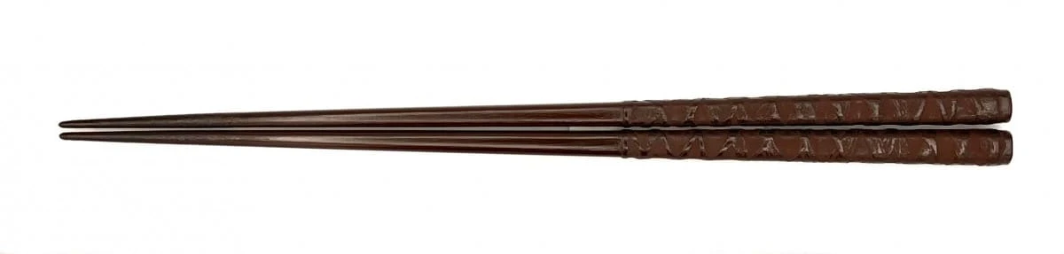 香川漆器　紅象谷箸（大）