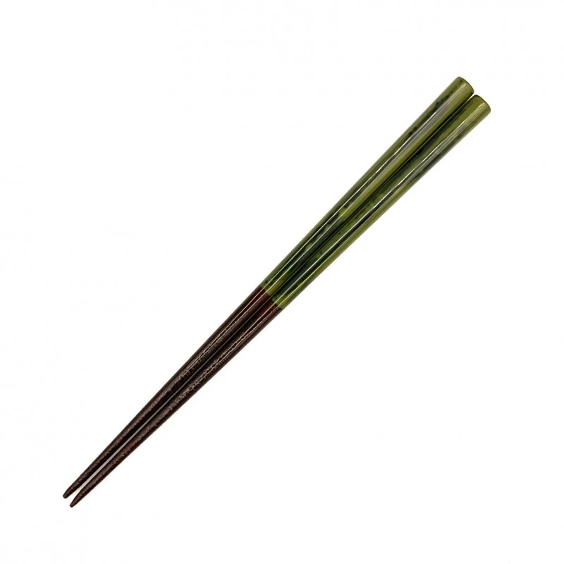 新潟漆器箸　森(中) 3枚目
