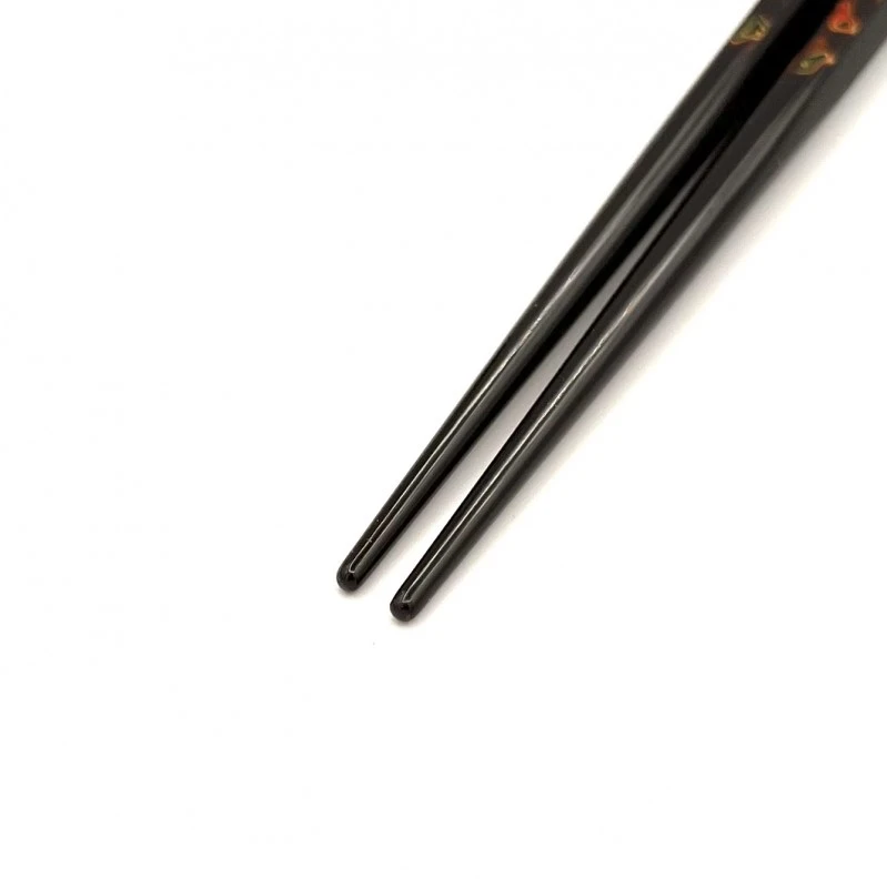 津軽塗　六角螺鈿唐塗一面とばし(大) 1枚目