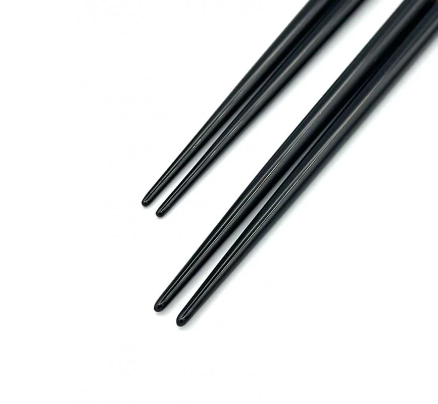 【送料無料】食洗機対応　越前漆器　赤富士　金富士　夫婦箸セット【桐箱入】 1枚目