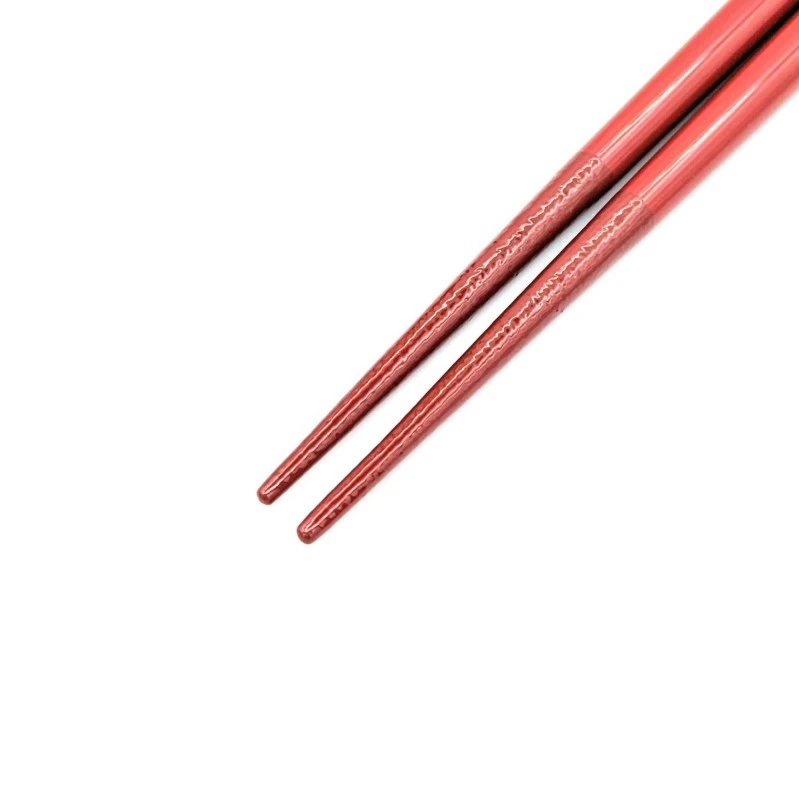 川連塗箸　沈金　春秋（中） 1枚目