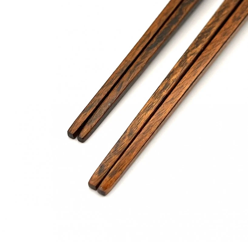 【送料無料】香川漆器　象谷塗(大)後藤塗(中)　夫婦箸セット【桐箱入】 1枚目
