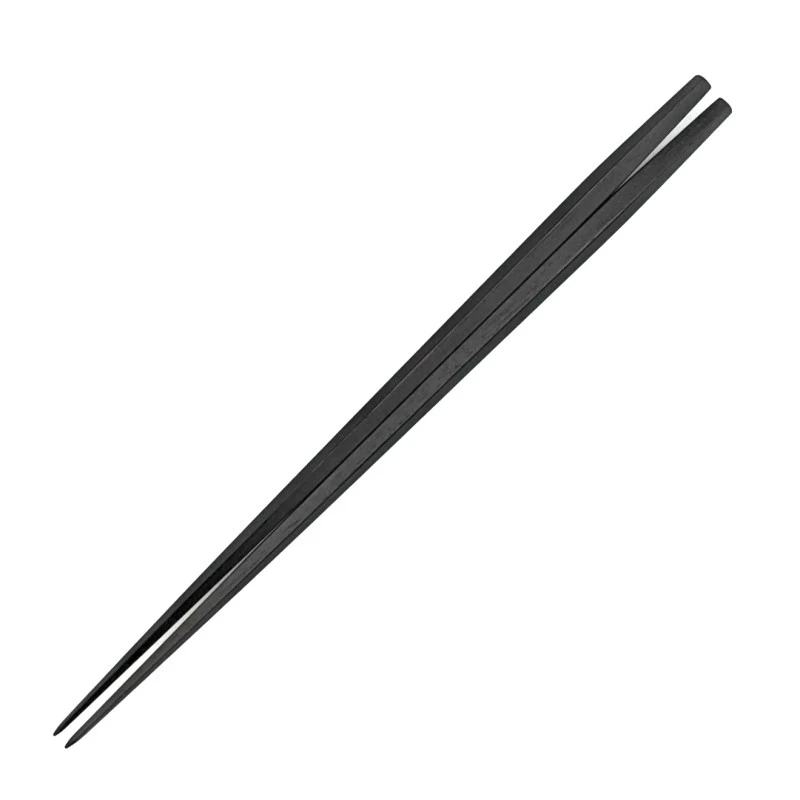 五角利休　縞黒檀（中） 3枚目