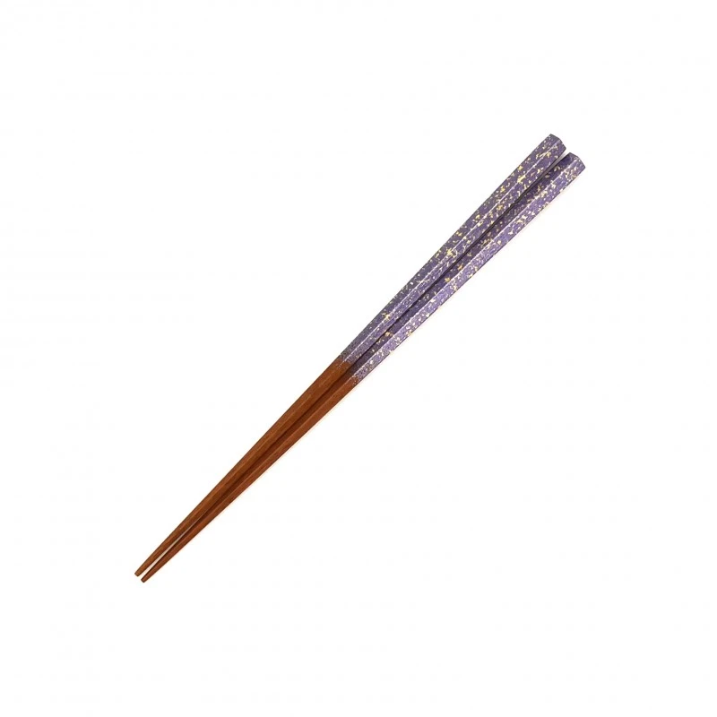 京西陣模様箔　五角　ラベンダー　19cm 3枚目
