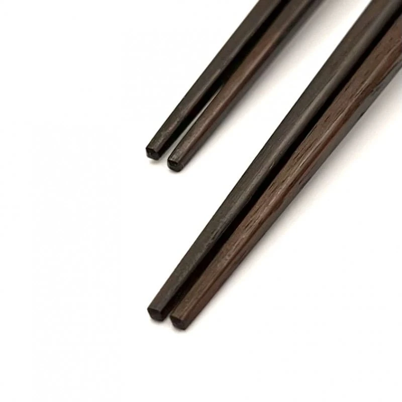 【送料無料】嵯峨螺鈿　天削げ箸　七宝　夫婦箸セット【桐箱入】 1枚目