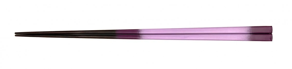 食洗機対応　新銀座箸　紫