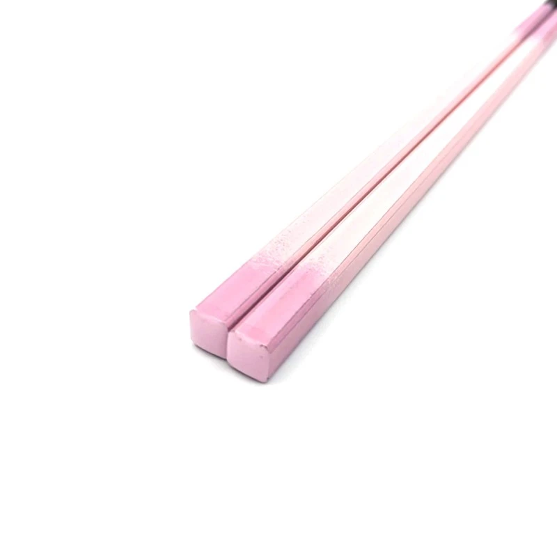 食洗機対応　新銀座箸　桃 2枚目
