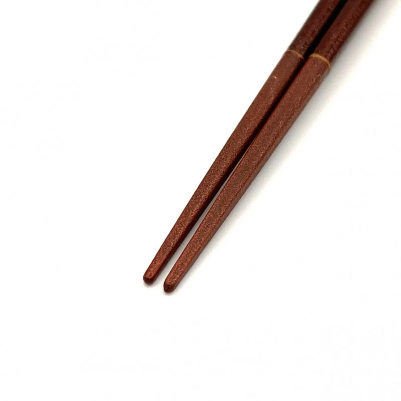 山中塗箸　宝石　サンゴ(中) 1枚目
