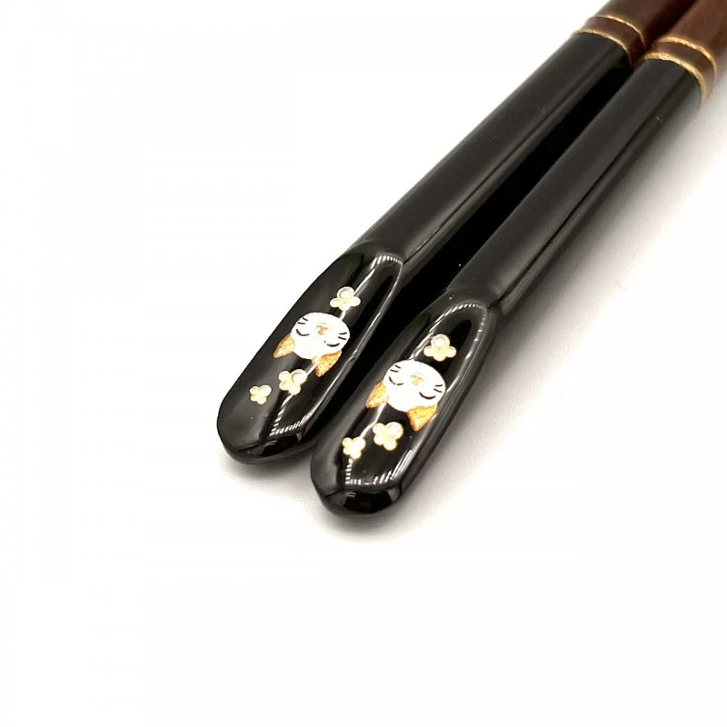 金座　スマイルキャット　黒　18cm 2枚目