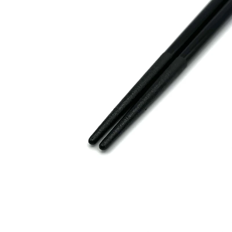 村上木彫堆朱箸　先乾漆　鶴菊　堆黒(大) 1枚目