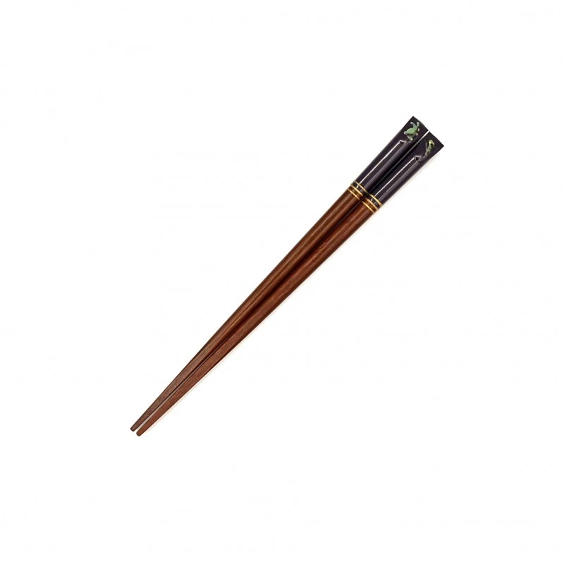 先角箸　彩うさぎ　青　16.5cm 3枚目