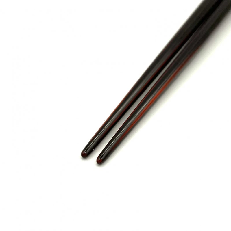 木曽塗　天削げ青貝塗分け　溜(中) 1枚目