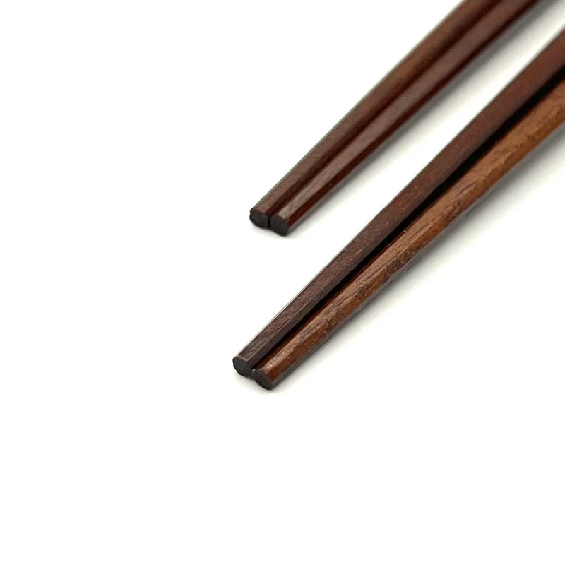 【送料無料】寄せ木格子縞　夫婦箸セット【桐箱入】 1枚目