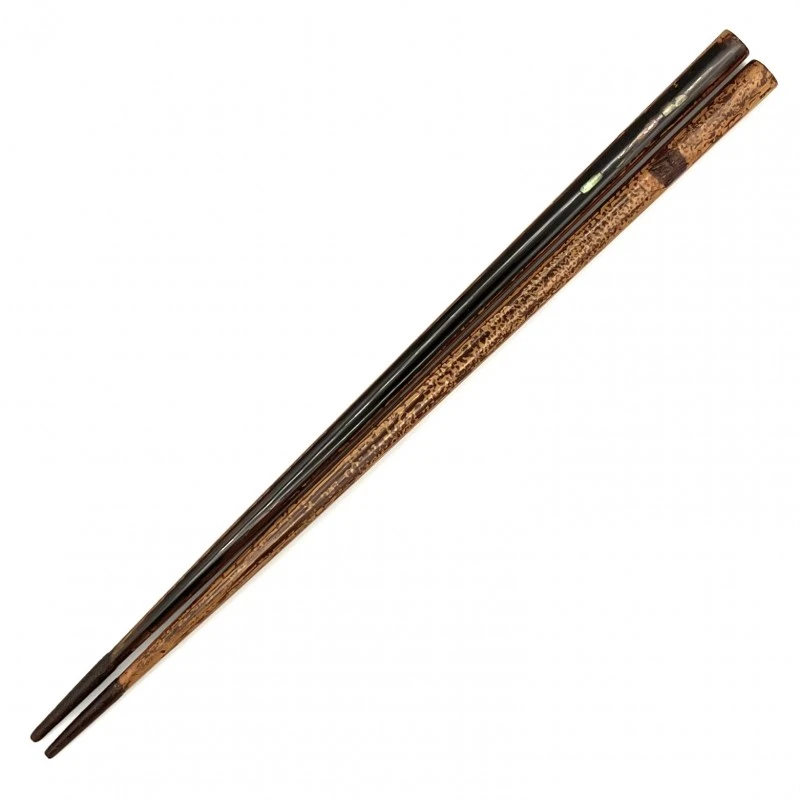 新潟漆器箸　竹塗(大) 3枚目