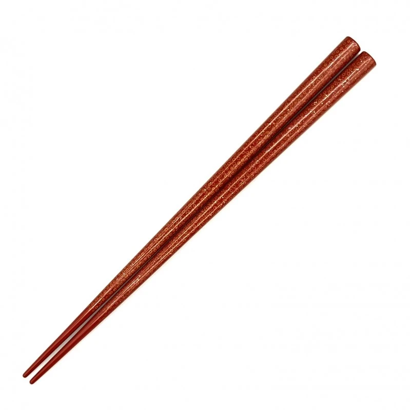 津軽塗　貝蒔七々子塗(中) 3枚目