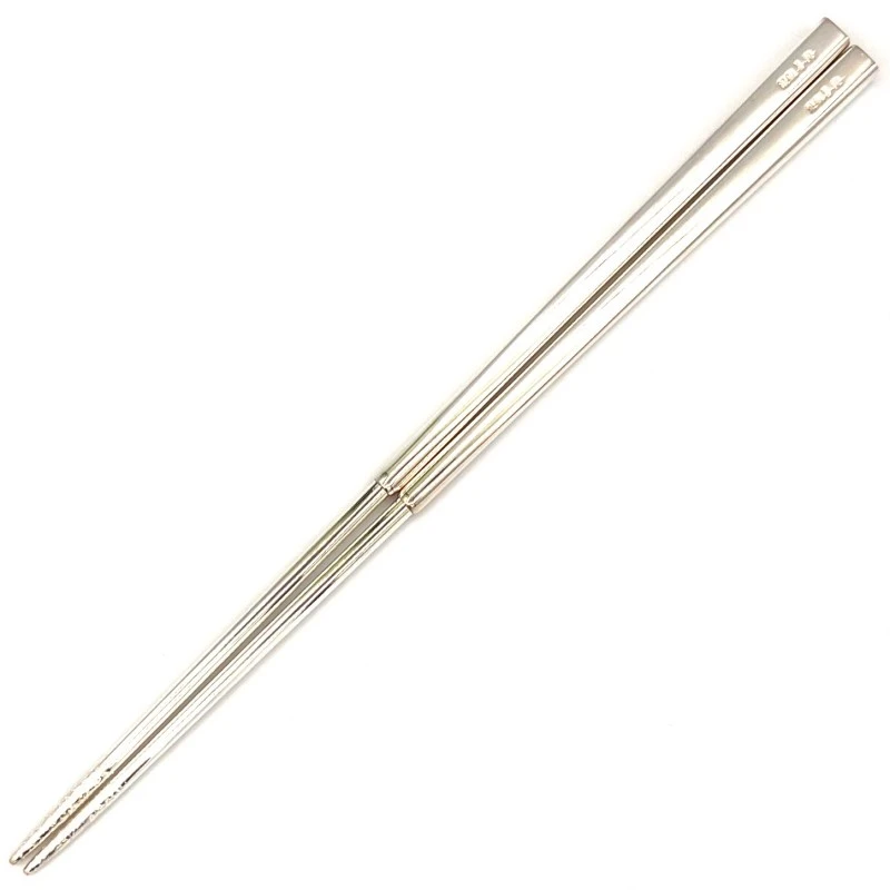 振り出し銀箸　磨き　22.5cm 3枚目