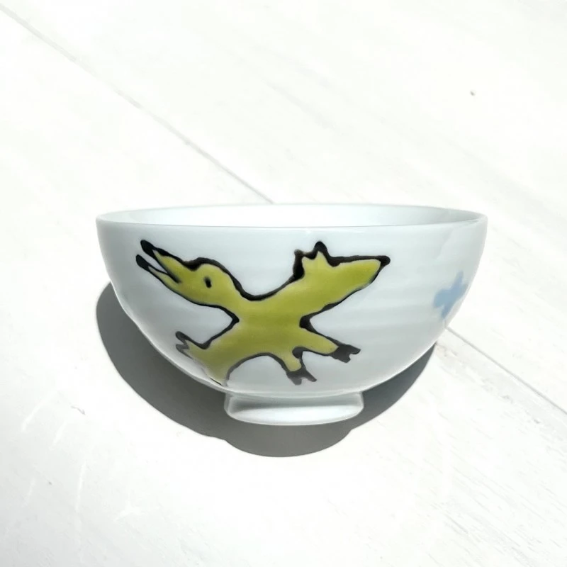 恐竜シリーズ　ミニ茶碗(トリケラトプス) 2枚目