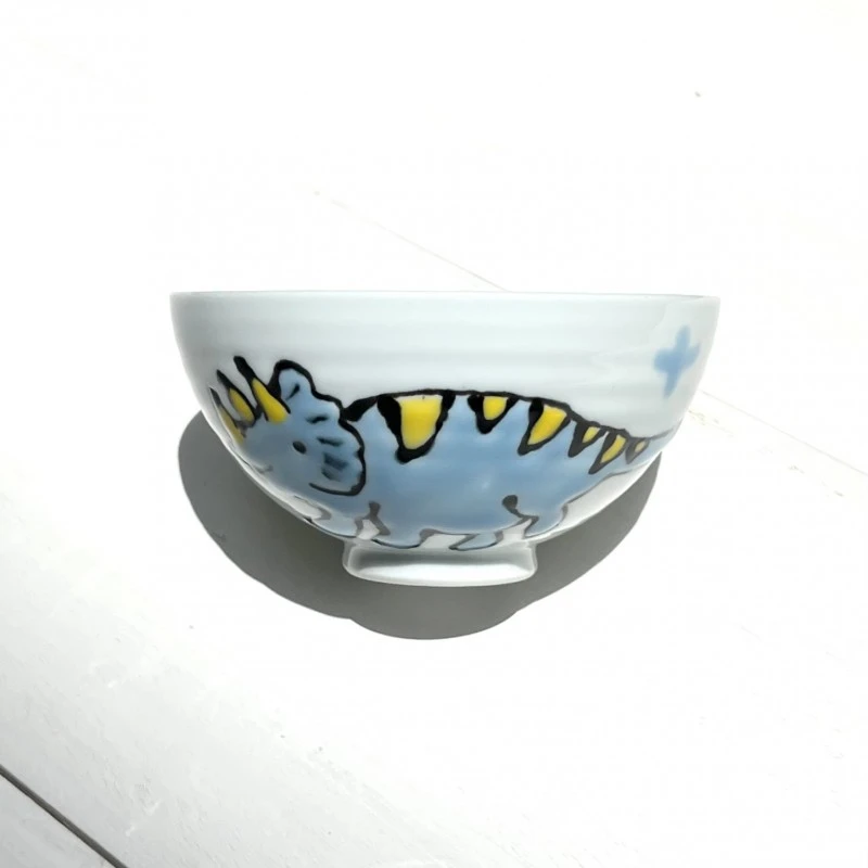 恐竜シリーズ　ミニ茶碗(トリケラトプス)