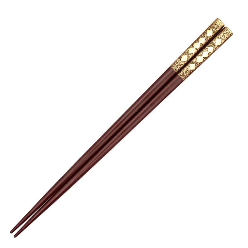越前漆器　金花菱(中) 3枚目