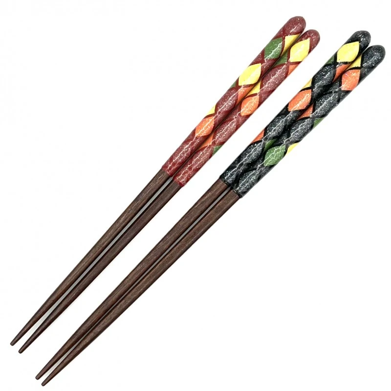 【送料無料】彩錦　夫婦箸セット【桐箱入】 3枚目